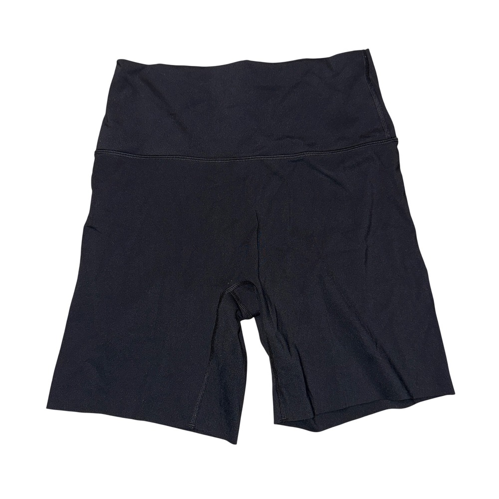 OFFLINE by Aerie Bike Shorts Large Black Goals High Rise 7 Inch Inseam